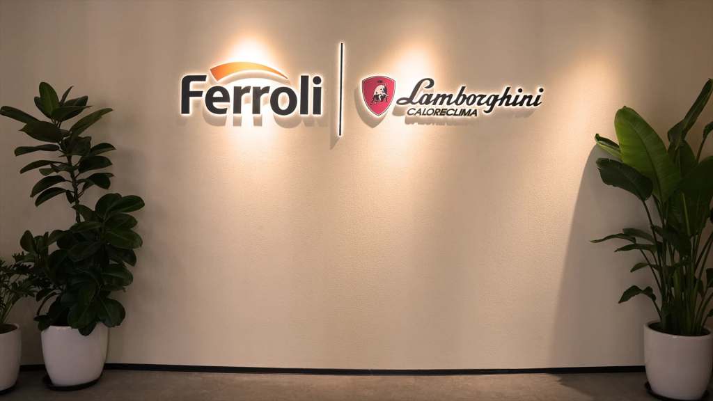 Das neue Logo und die neue Identität von Ferroli