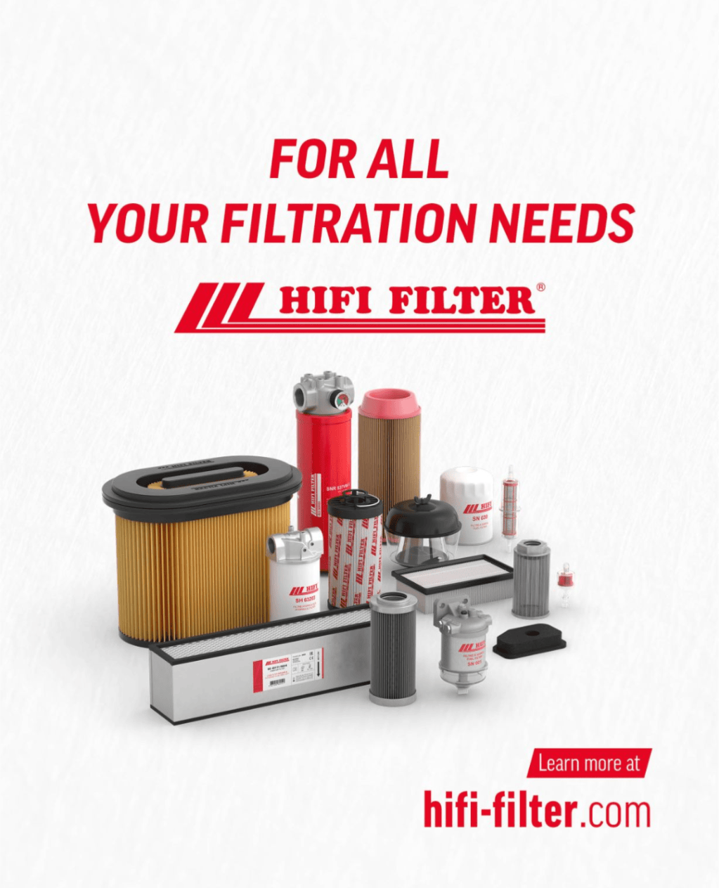 Hifi Filter: Luft-, Öl-, Kraftstoff- und Hydraulikfilter